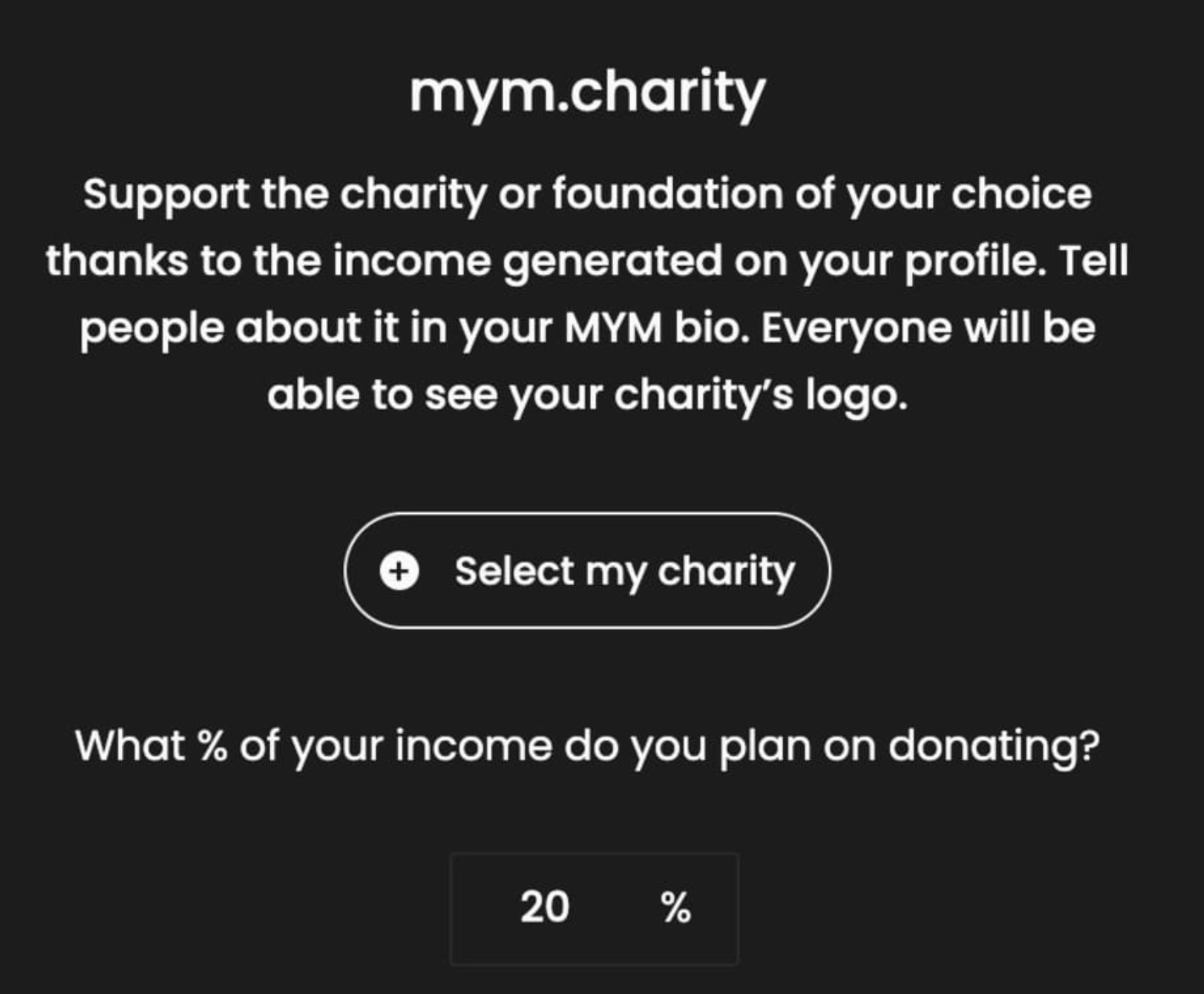 mym charity